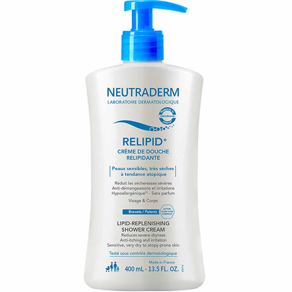 Neutraderm Crema per la doccia Relipid+ Pelle Sensibile 400 ml
