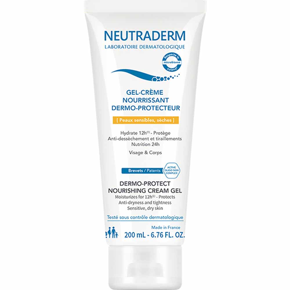Neutraderm Gel-crema nutriente dermo-protettivo Pelle secca 200 ml