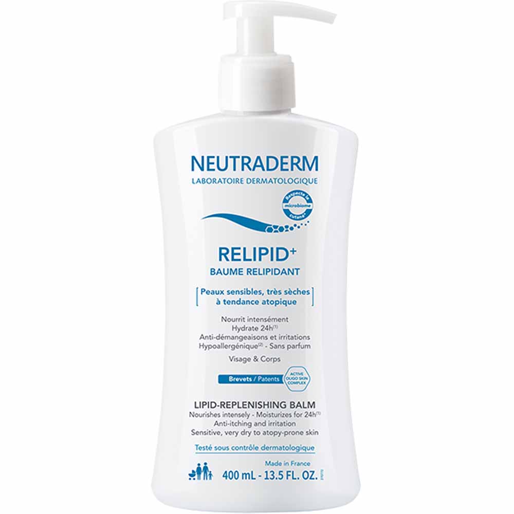 Neutraderm Balsamo relipidante Relipid+ pelli sensibili 400 ml