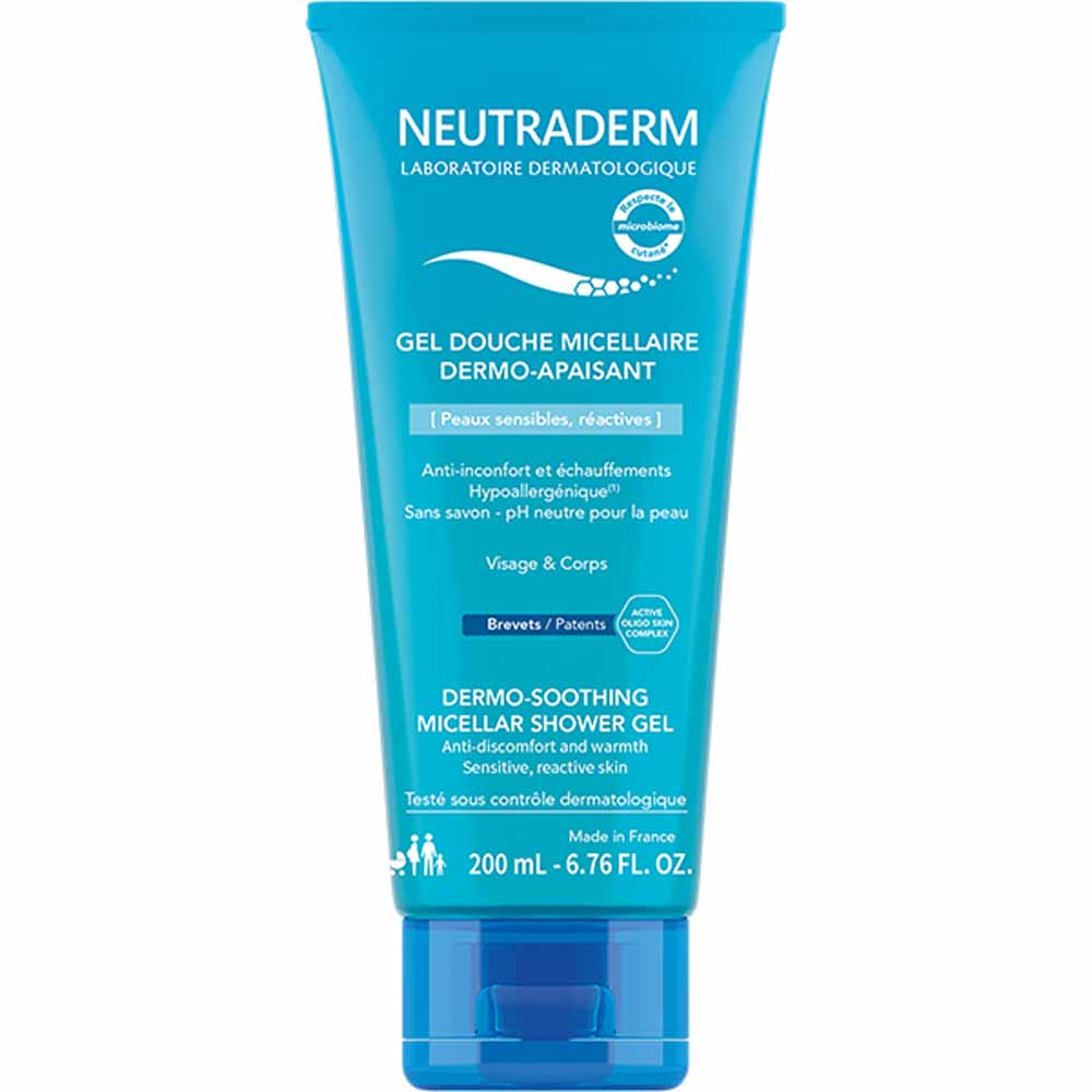 Neutraderm Gel doccia micellare dermo-lenitivo Pelle Sensibile 200 ml