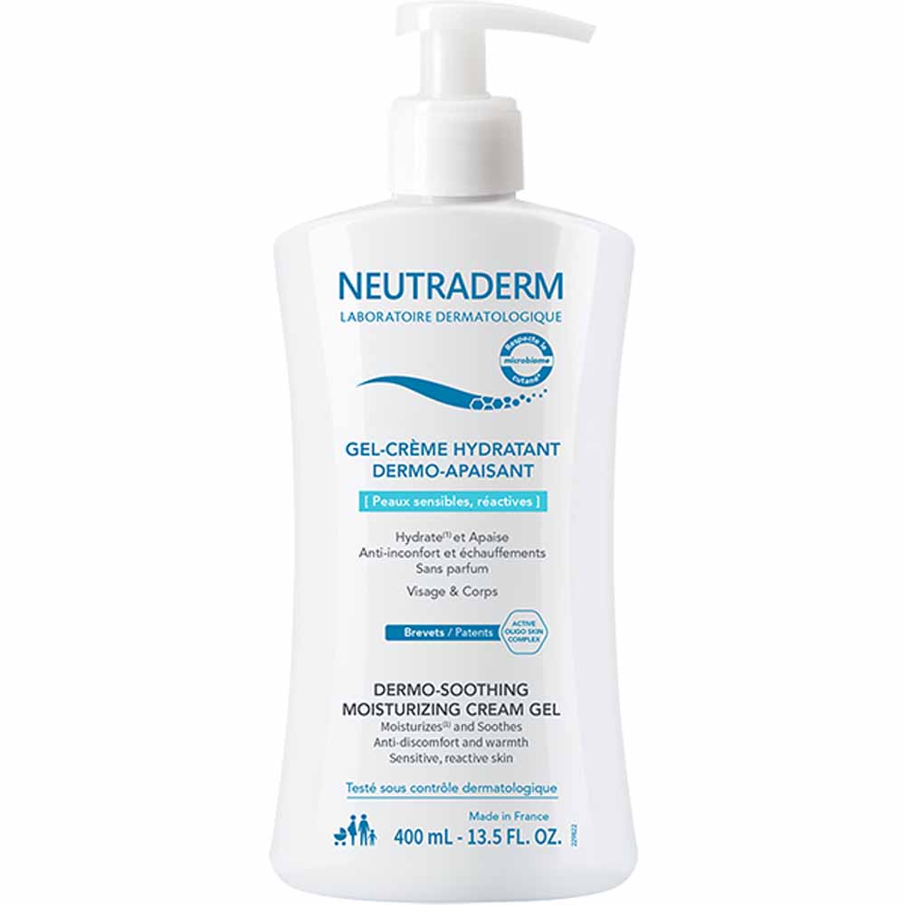 Neutraderm Gel-crema idratante Dermo-lenitivo Pelle Sensibile 400 ml