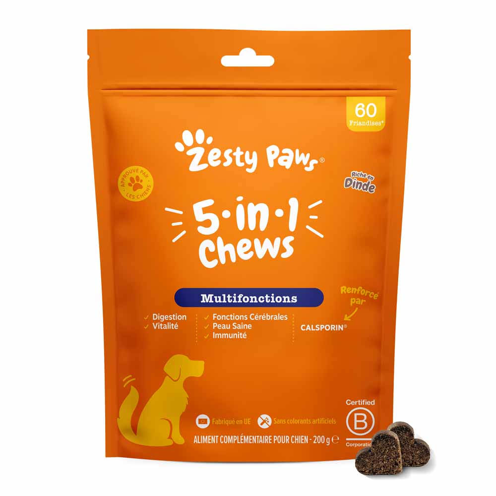 Zesty Paws multifunzione 5 in 1 Cane 200g