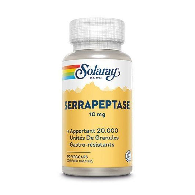 Solaray Serrapeptasi 90 capsule vegetali