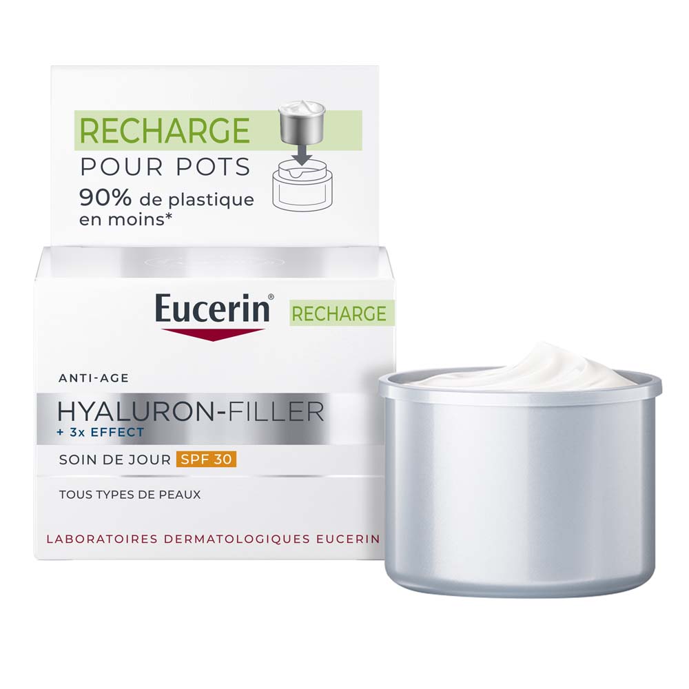 Eucerin Hyaluron-Filler + 3x Effect Ricarica per trattamento giorno SPF30 50ml