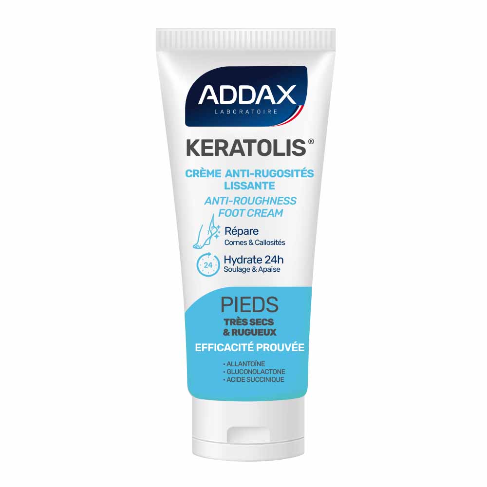 Addax KERATOLIS® Crème pieds anti-rugosités lissante 50ml