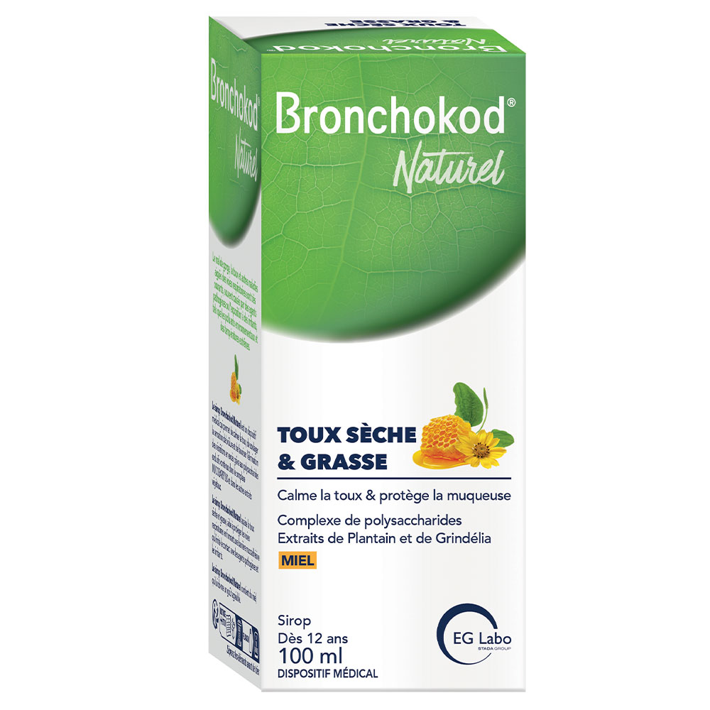 EG Labo Bronchokod Tosse secca e grassa naturale Il miele 100ml