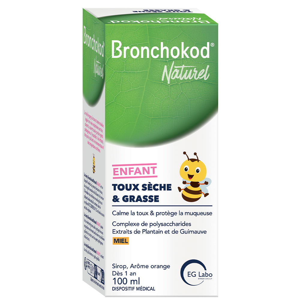 EG Labo Bronchokod Tosse secca e grassa naturale Bambino 100 ml