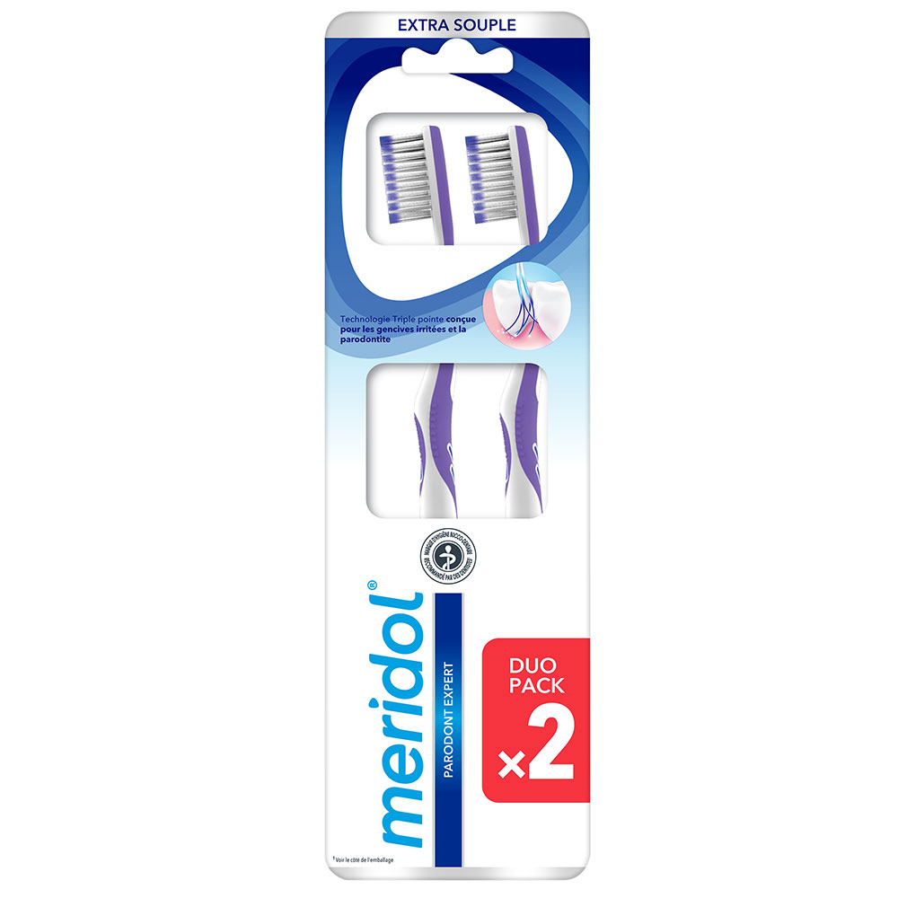 Meridol Parodont Expert Spazzolini da denti extra delicati x2