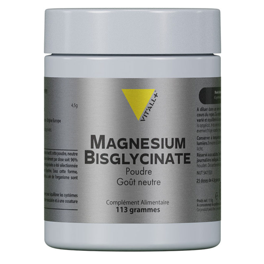 Vit'All+ magnesio bisglicinato in polvere 113 g