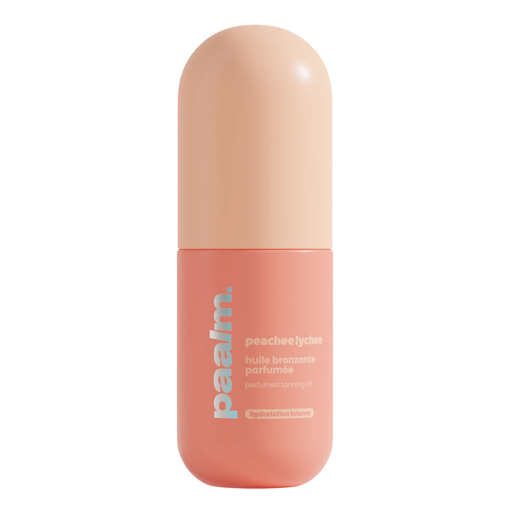 Paalm Cosmetics Olio Bronzer al litchi di Peachee 100 ml