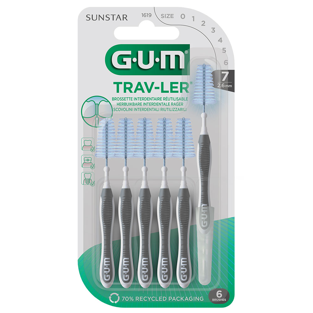 Gum Trav-ler Scovolino interdentale da 2,6 mm x6