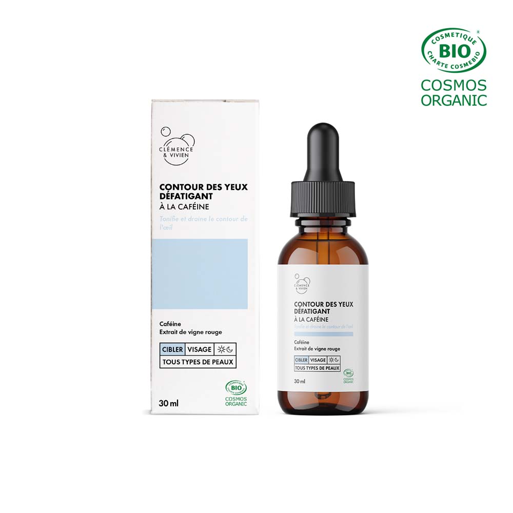 Clemence&Vivien Contorno occhi biologico anti-fatica Texture in gel 30ml