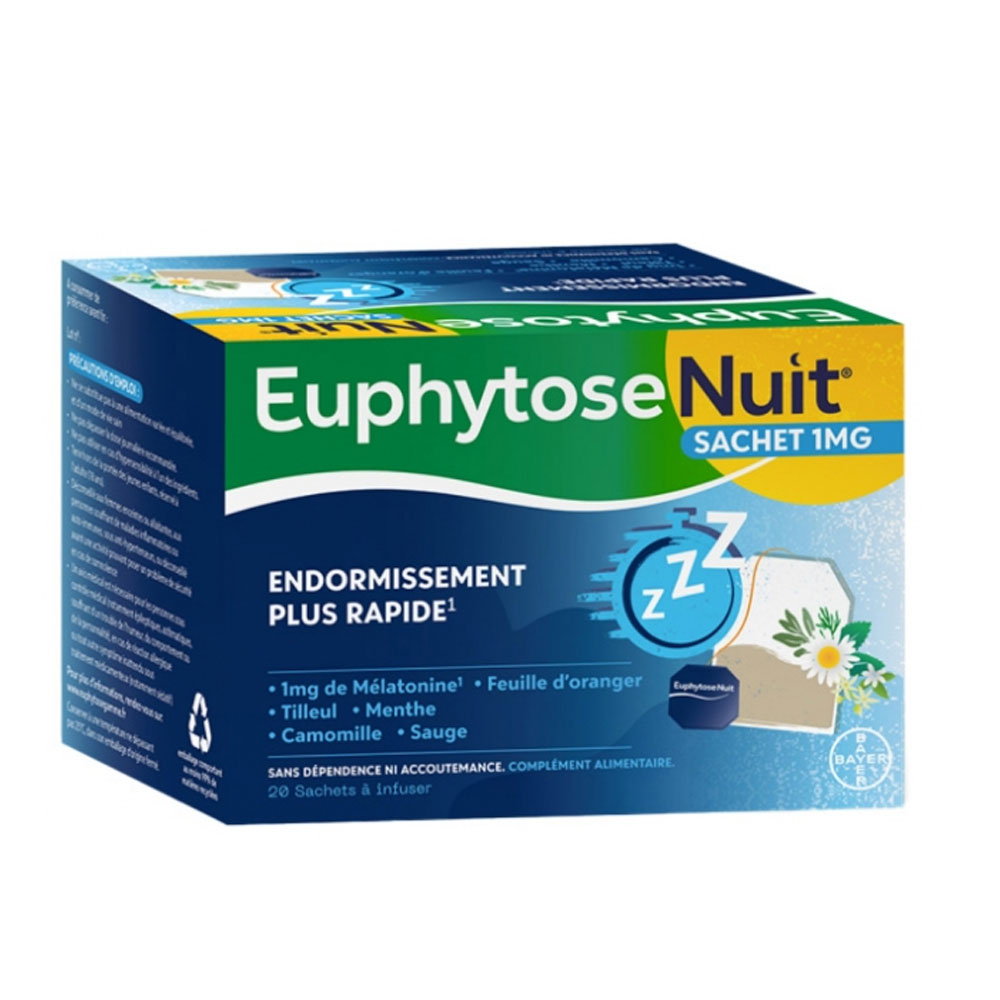 Bayer Euphytose Euphytose notte da infusione 20 bustine