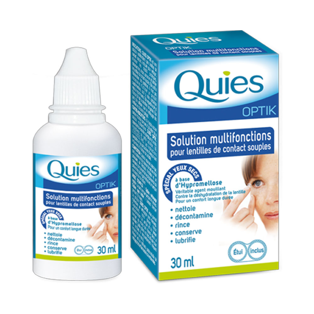 Quies Soluzione per lenti a contatto morbide 30 ml