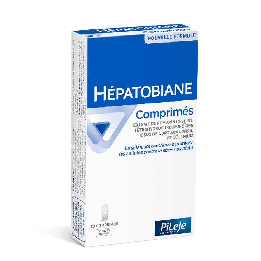 Pileje Hepatobiane Rosmarino e selenio 30 compresse