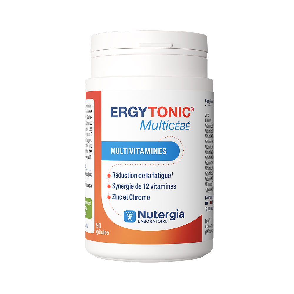 Nutergia Ergytonic Multicébé per bambini e adulti 90 capsule