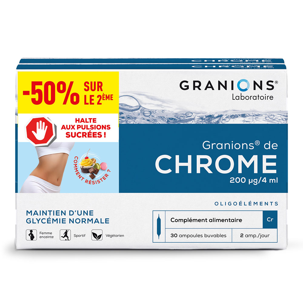 Granions Cromo 2x30 Fiale bevibili