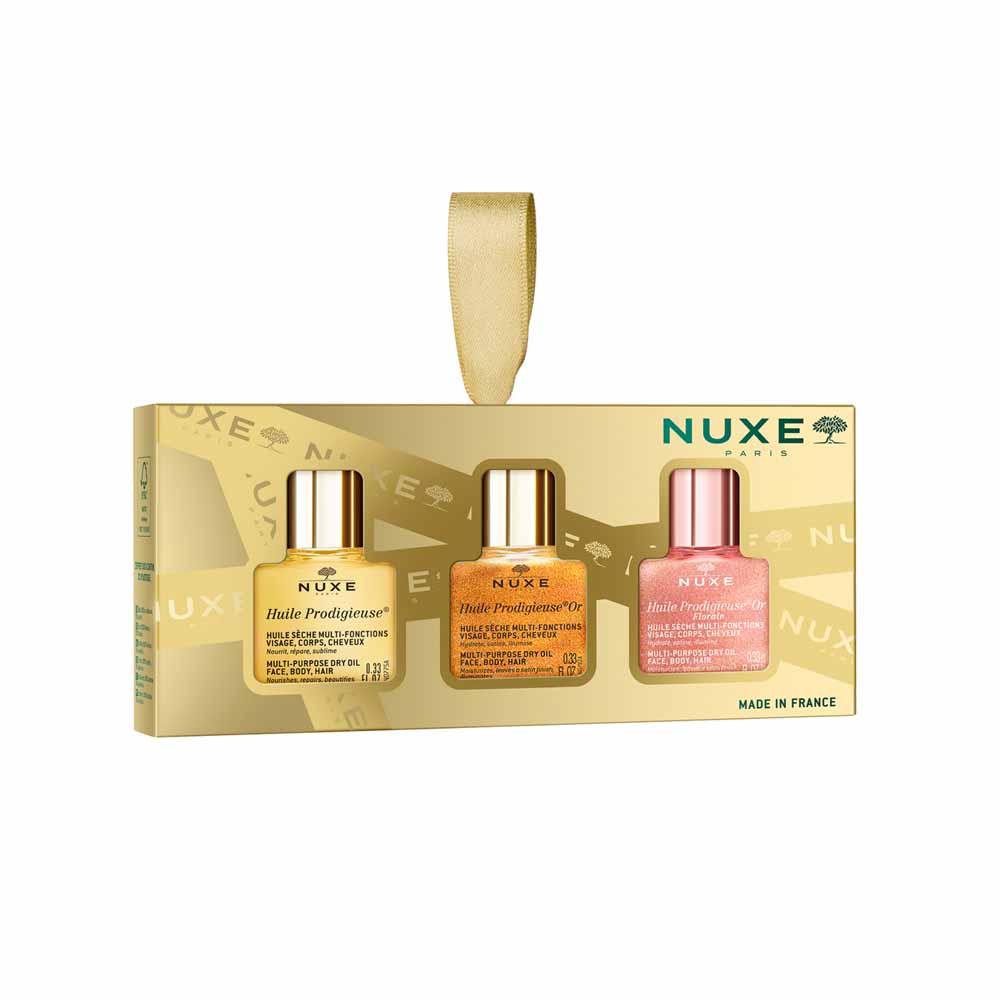 Nuxe Huile Prodigieuse Cofanetto i 3 prodigiosi