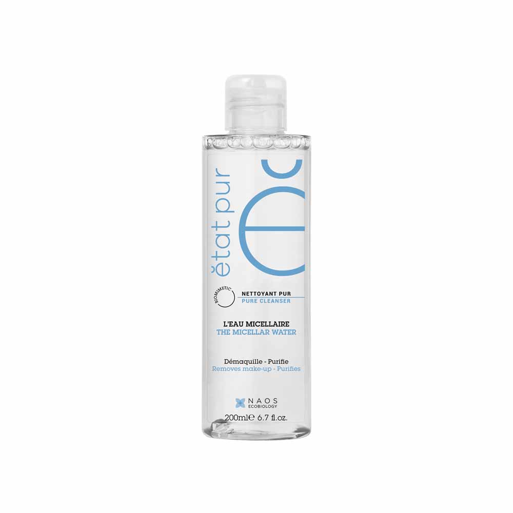 Etat Pur Detergenti puri Acqua micellare detergente purificante per viso e occhi Pelle da mista a grassa 200 ml