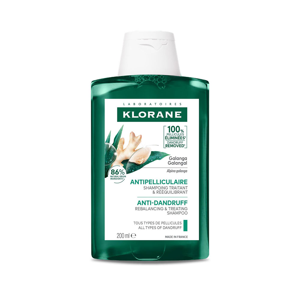 Klorane Galanga Shampoo trattante e riequilibrante senza forfora 200 ml