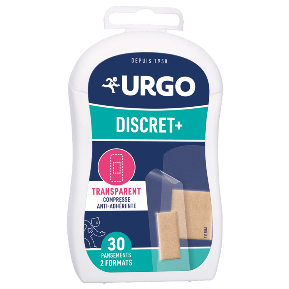 Urgo Compresse antiaderenti Medicazioni trasparenti discrete x30