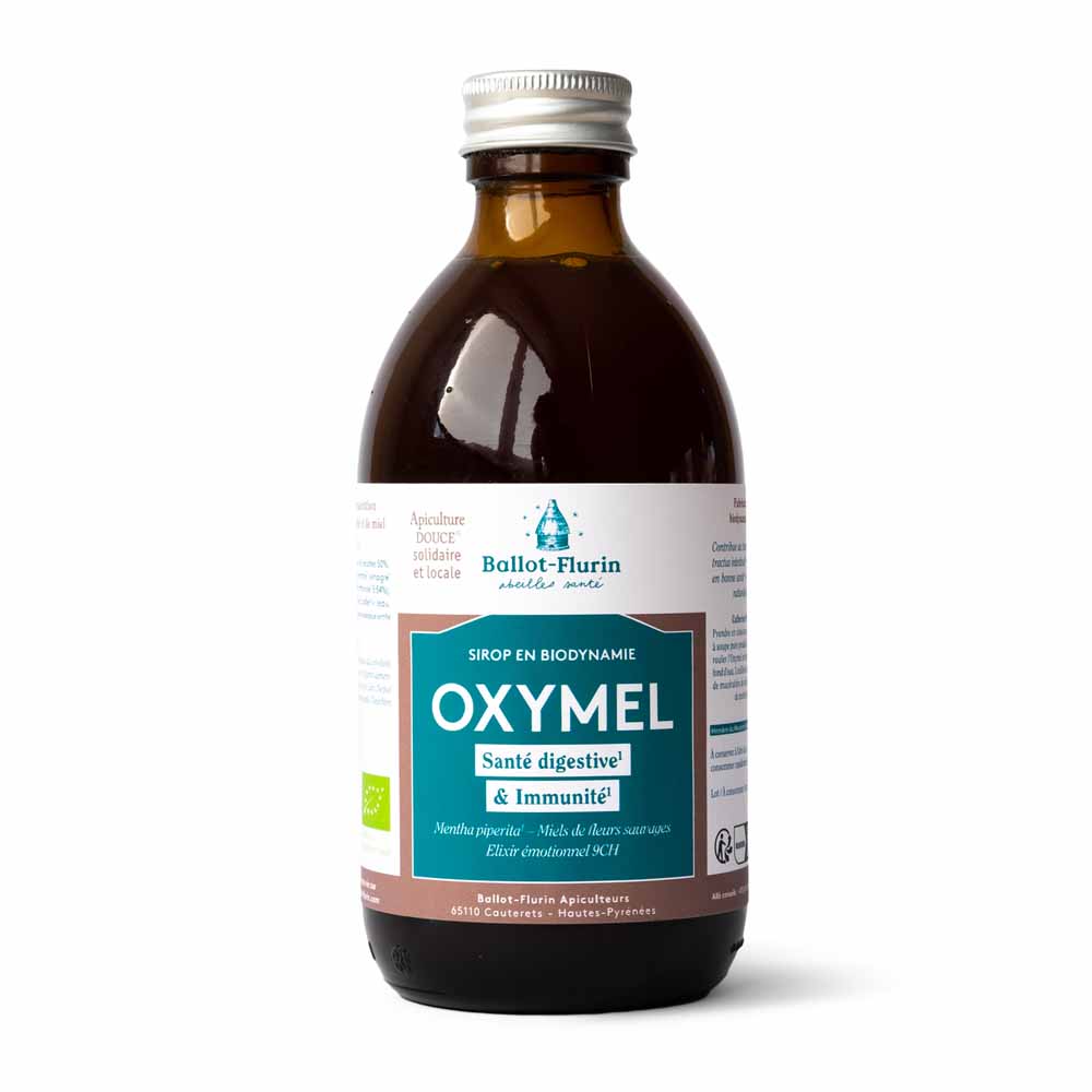 Ballot-Flurin Sciroppo biodinamico Oxymel Salute dell'apparato digerente e Difese immunitarie 300 ml
