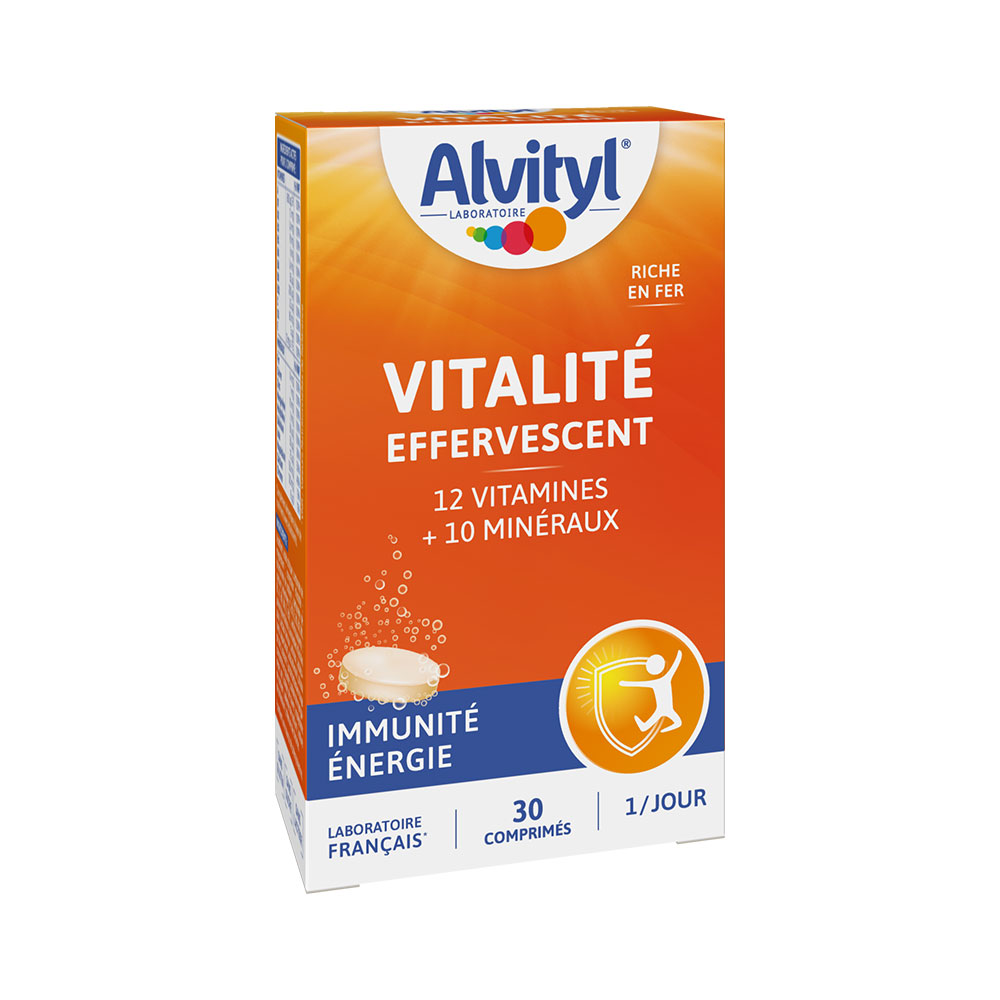 Alvityl Vitalità per immunità ed energia 30 compresse effervescenti