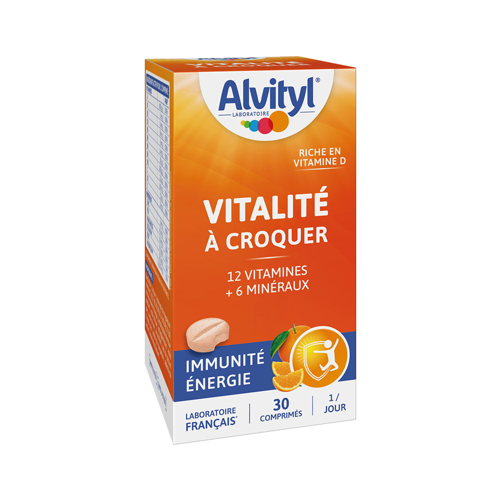 Alvityl Vitalità da masticare gusto arancia 30 compresse
