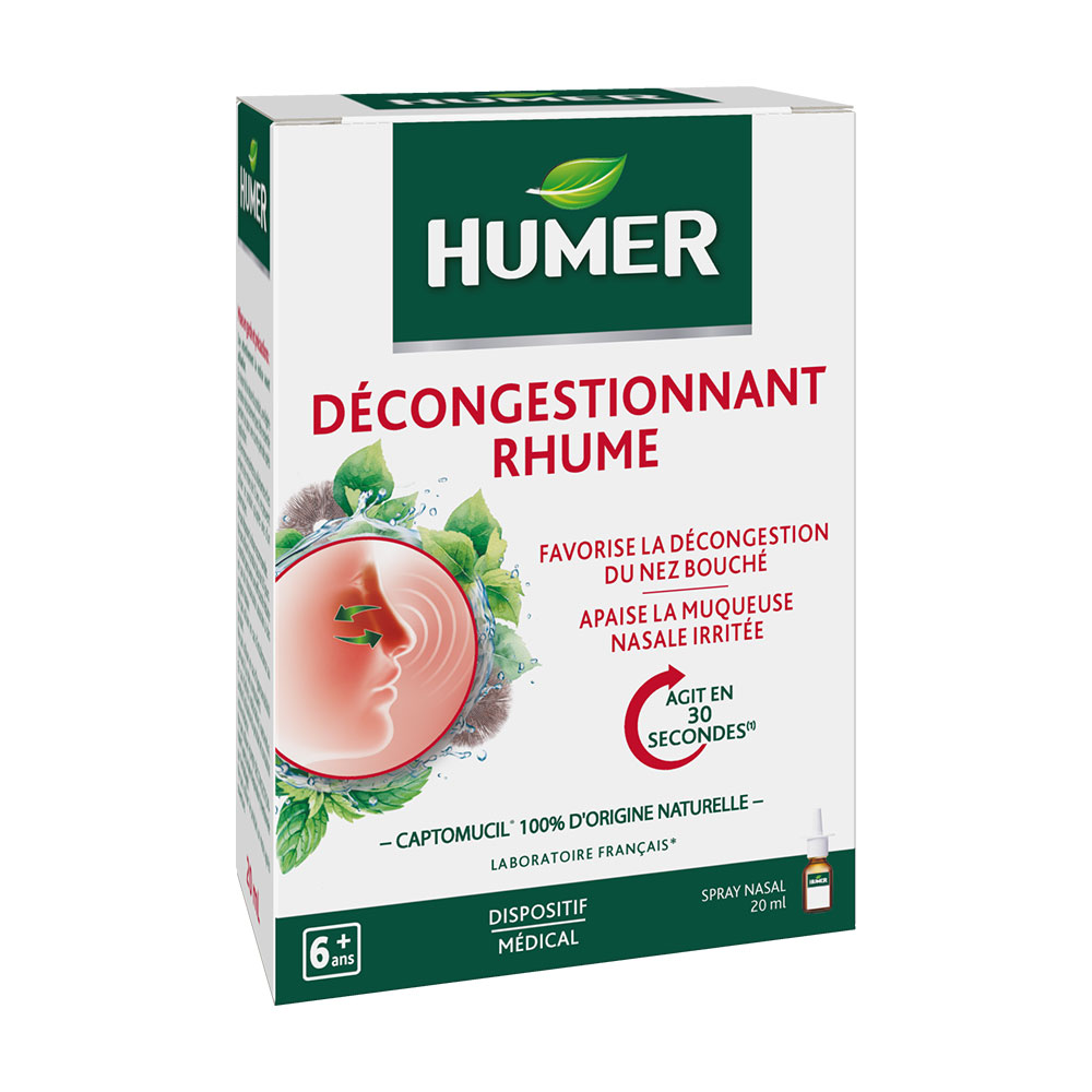 Humer Decongestionante per il raffreddore 20ml