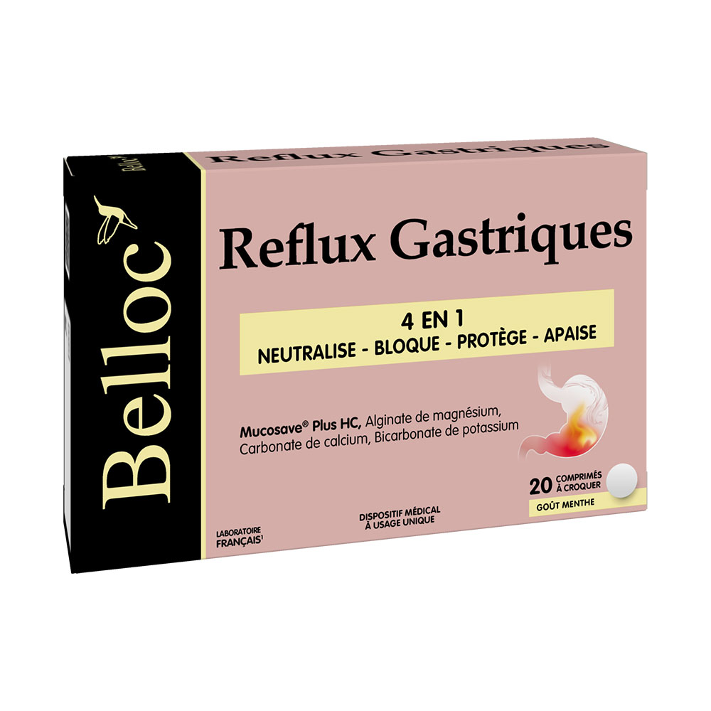 Belloc Reflusso gastrico 20 compresse masticabili