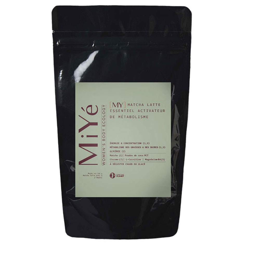 Miyé Matcha Latte essenziale attivatore del metabolismo 146 g