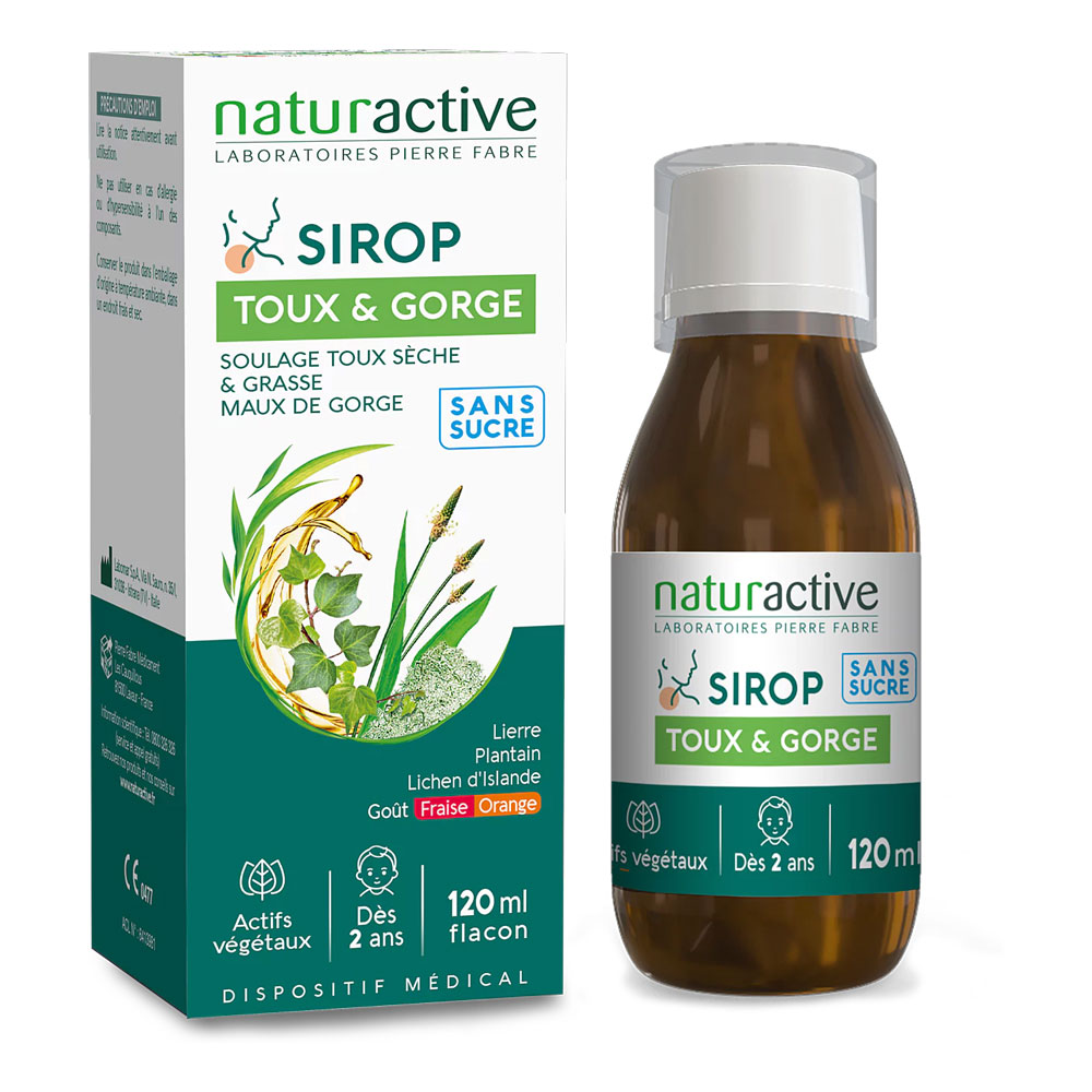 Naturactive Sciroppo per tosse e gola 120 ml