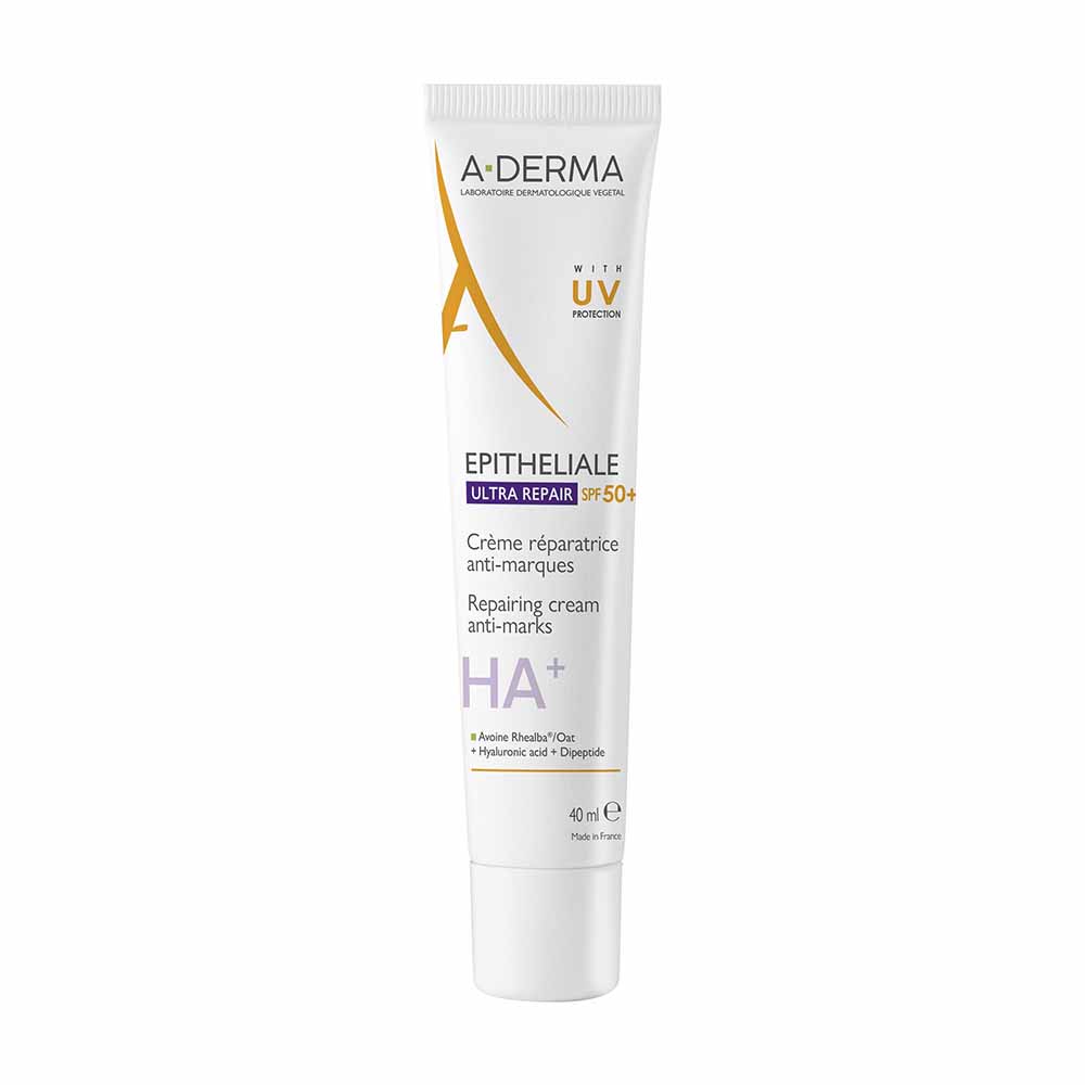 A-Derma Epitheliale A.H Crema riparatrice protettiva Ultra Repair SPF50+ 40 ml