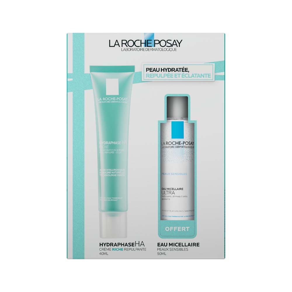 La Roche-Posay Hydraphase Hydraphase HA Riche + Acqua micellare per Pelle Sensibile