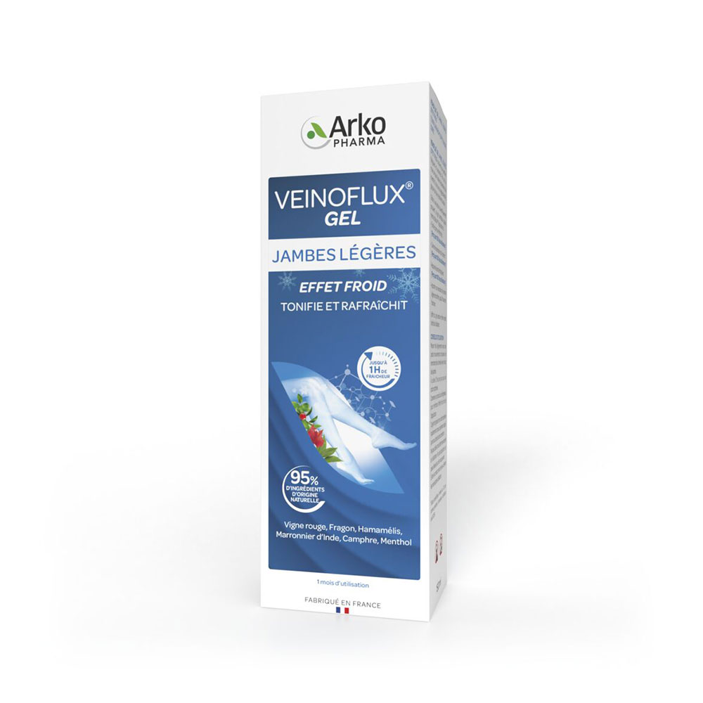 Arkopharma Veinoflux Gel gambe leggere effetto freddo 150 ml