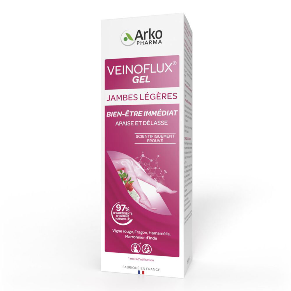 Arkopharma Veinoflux crema gel gambe leggere benessere immediato 150 ml