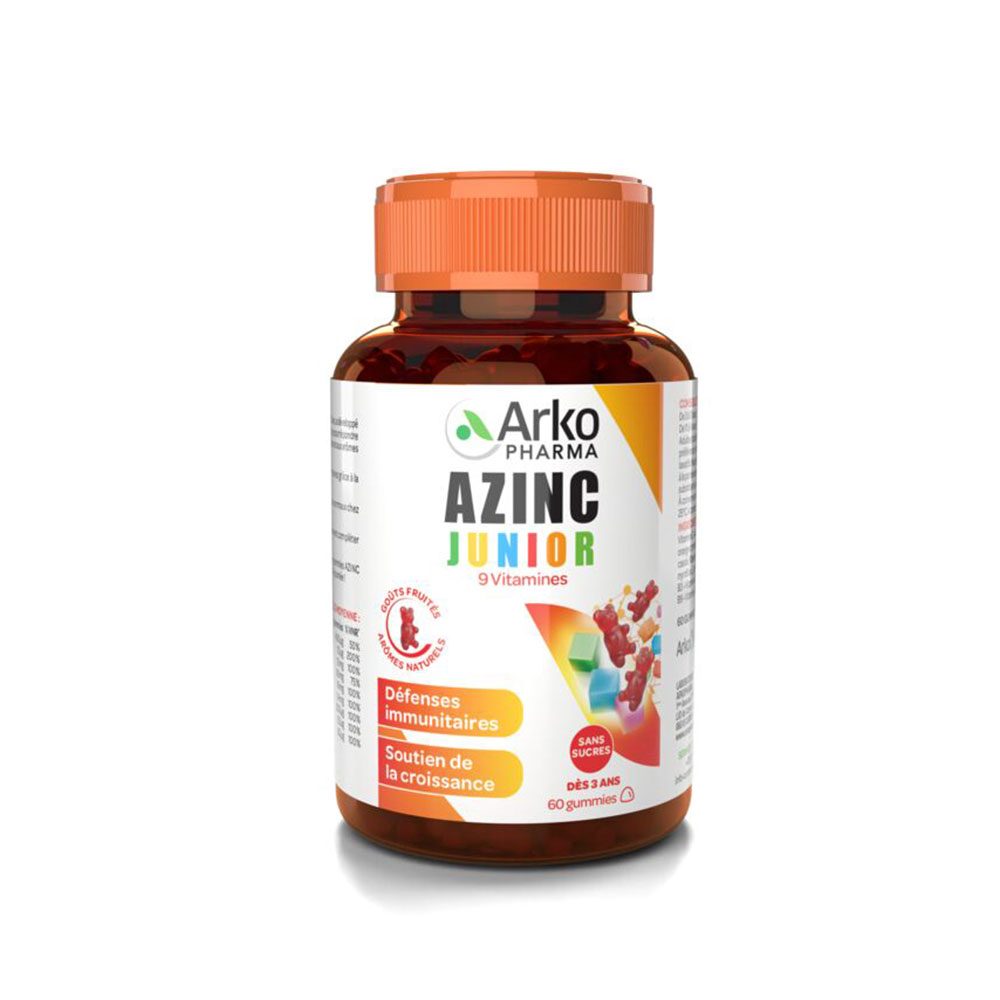 Arkopharma Azinc Junior 9 vitamine 60 caramelle gommose