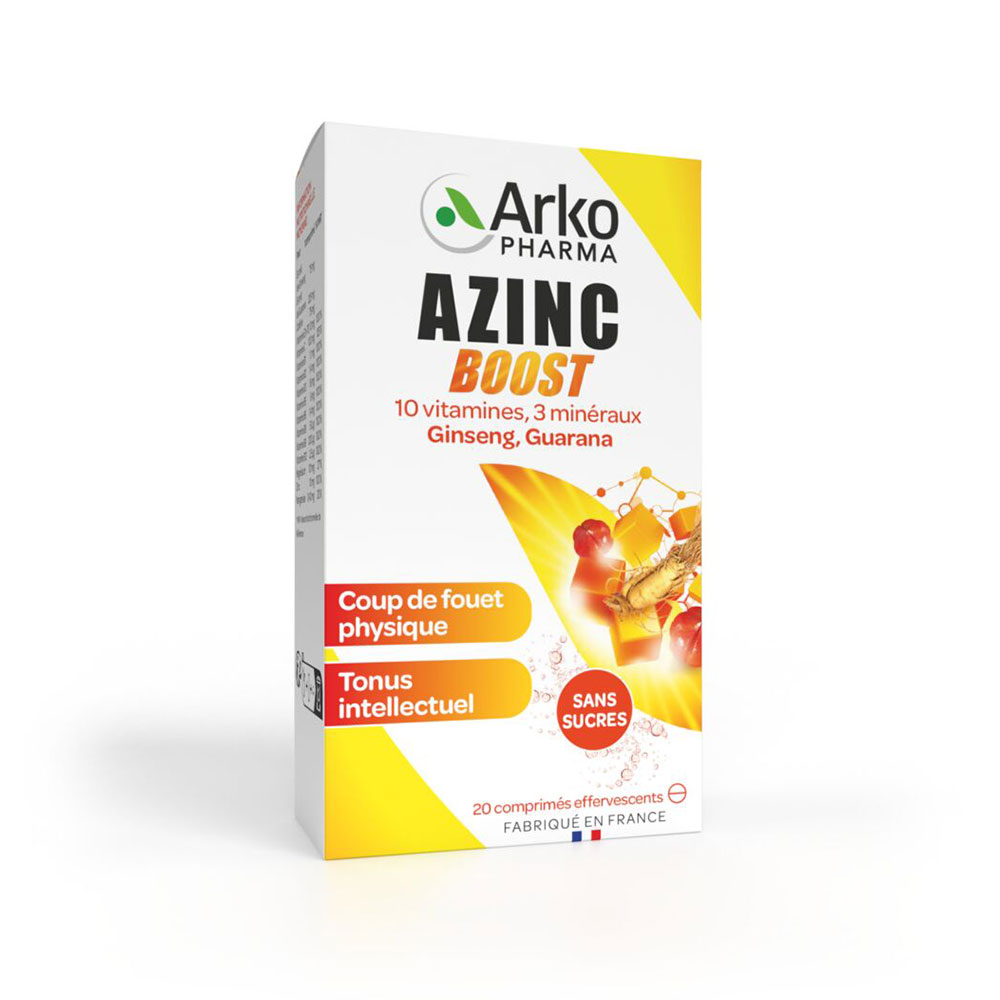 Arkopharma Azinc Energia booster effervescente