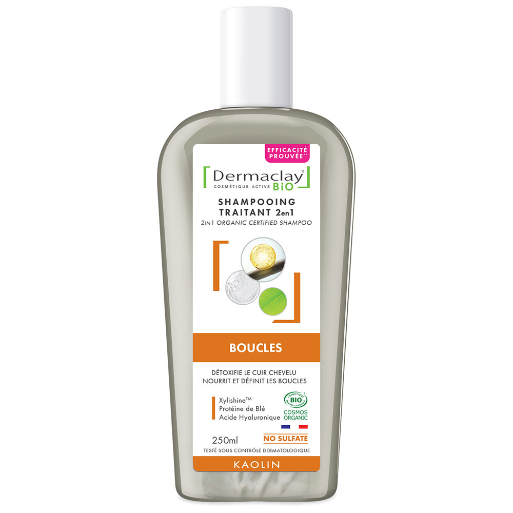 Dermaclay Shampoo trattante 2 in 1 Bio Ricci 250ml