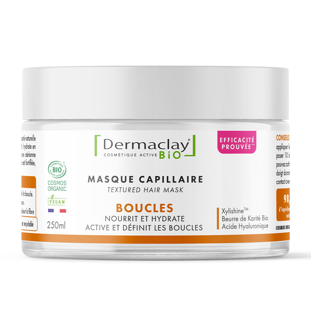 Dermaclay Trattamenti per Capelli Bio Ricci 250ml