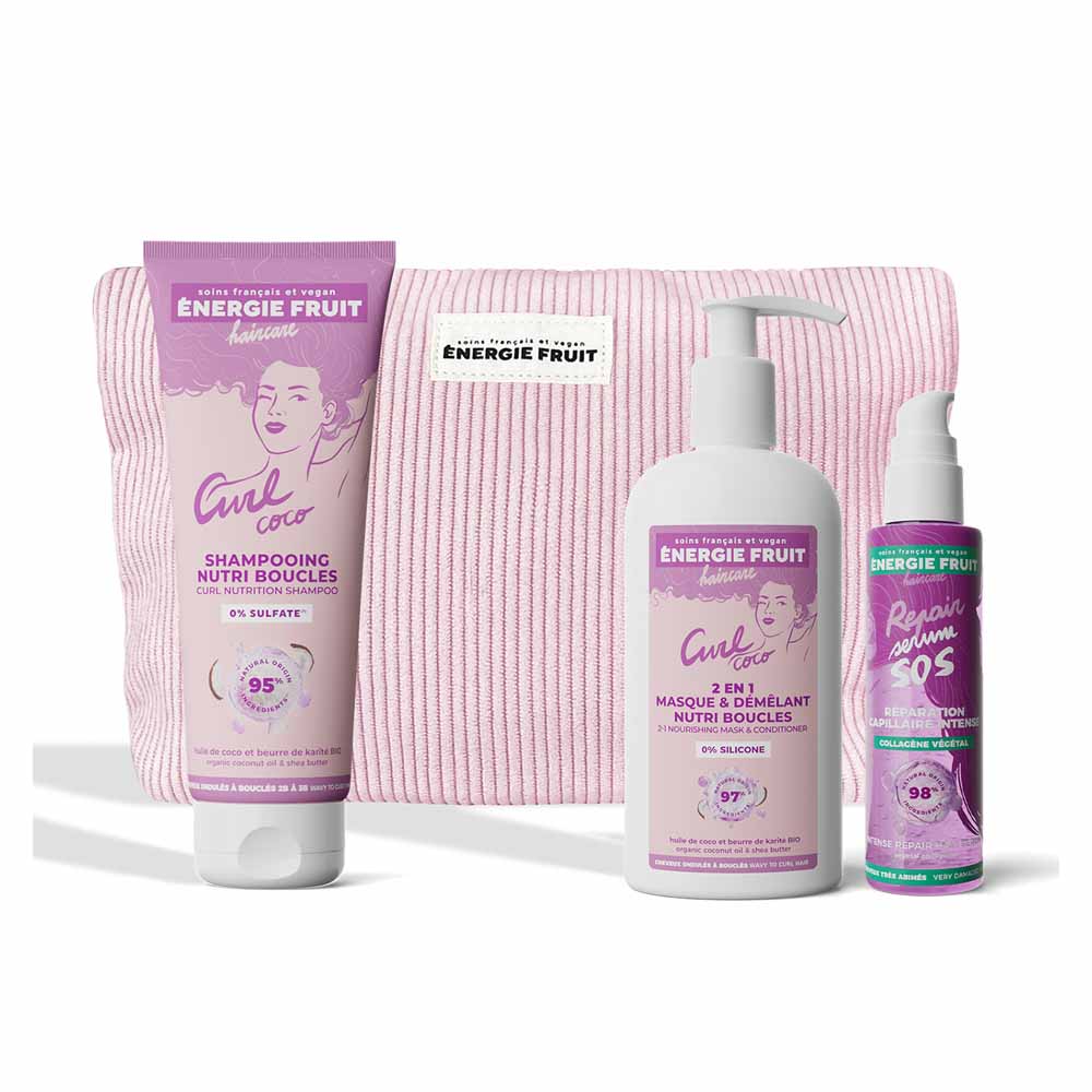Energie Fruit Set capelli alla noce di cocco completo 625 ml