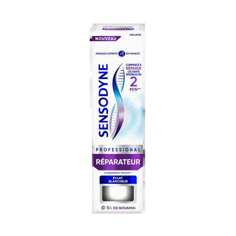 Sensodyne Dentifricio riparatore professionale bianchezza smagliante 75 ml