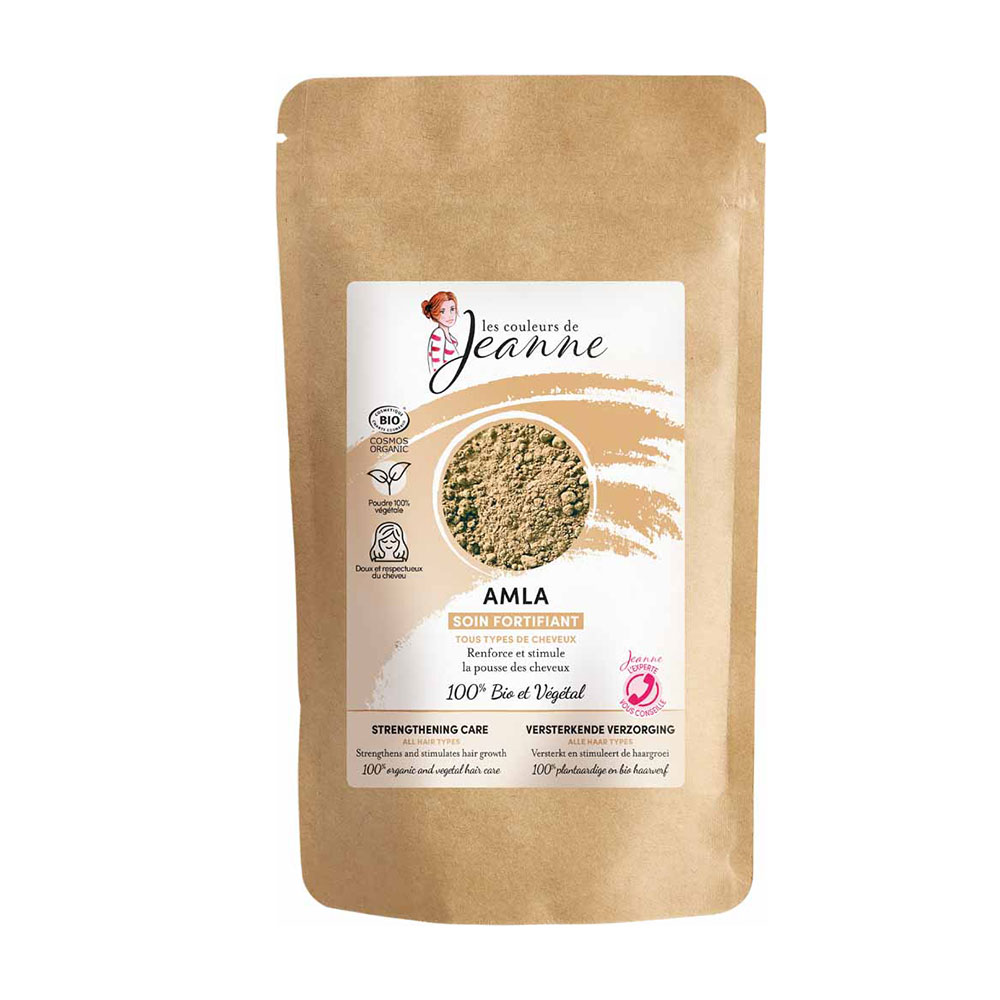 Les couleurs de Jeanne Trattamento fortificante all'Amla Bio Pour tous i tipi di capelli 100g