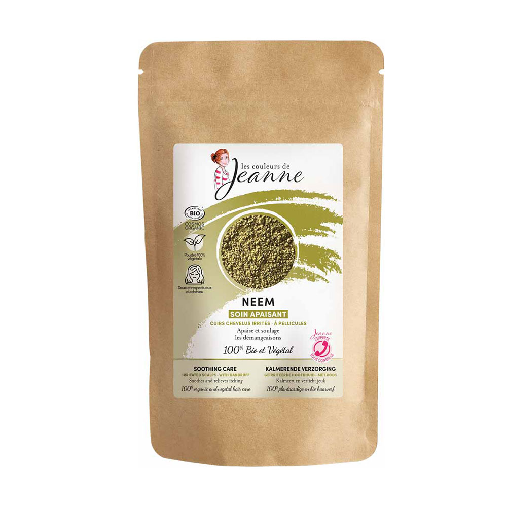 Les couleurs de Jeanne Trattamento lenitivo al Neem Bio Cuoio capelluto irritato e con forfora 100g