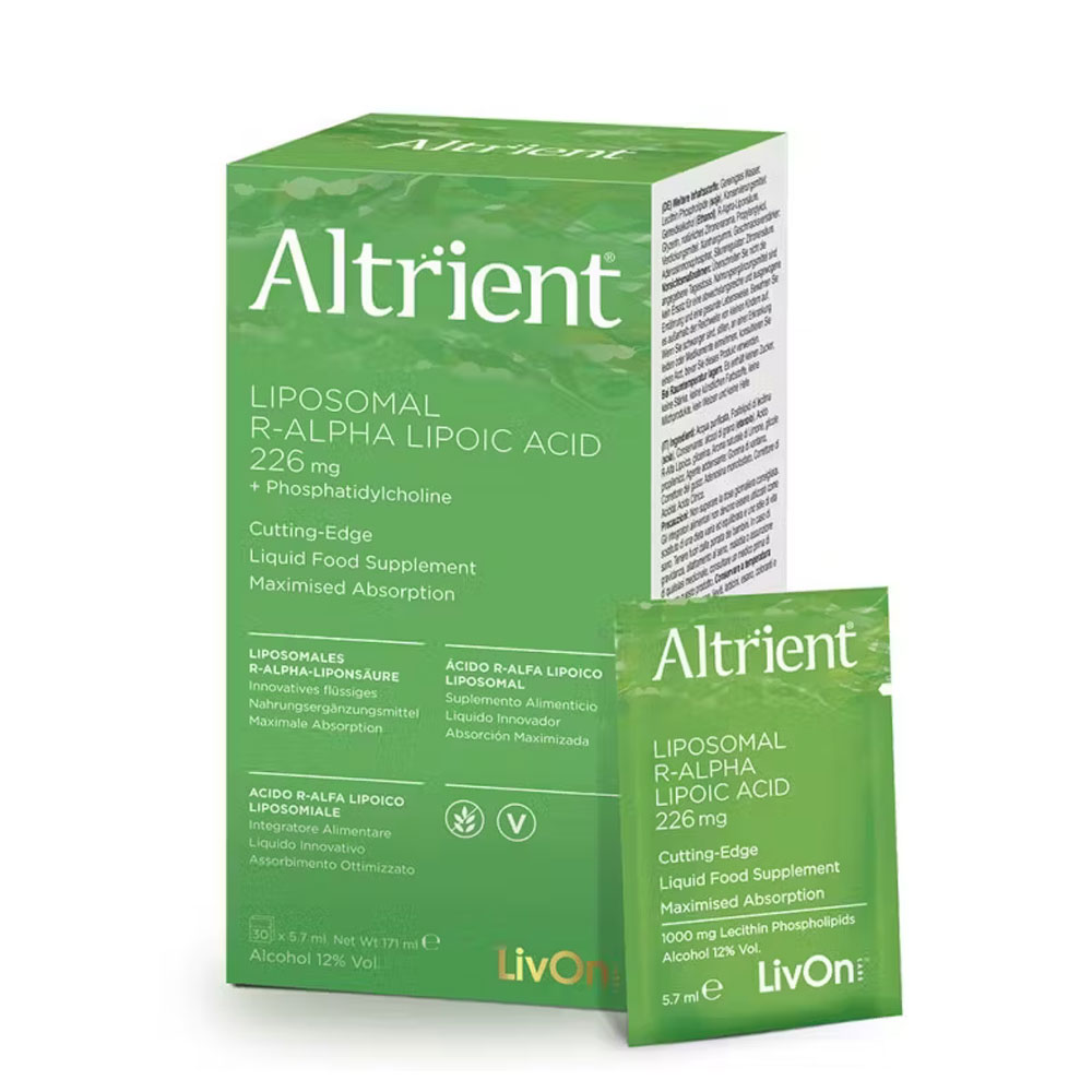 Abundance Altrient Acido R-Alfa Lipoico 30 bustine da 5,7 ml