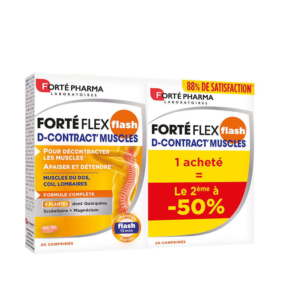 Forté Pharma Forté Flex Muscoli "Flash D-contract 40 compresse