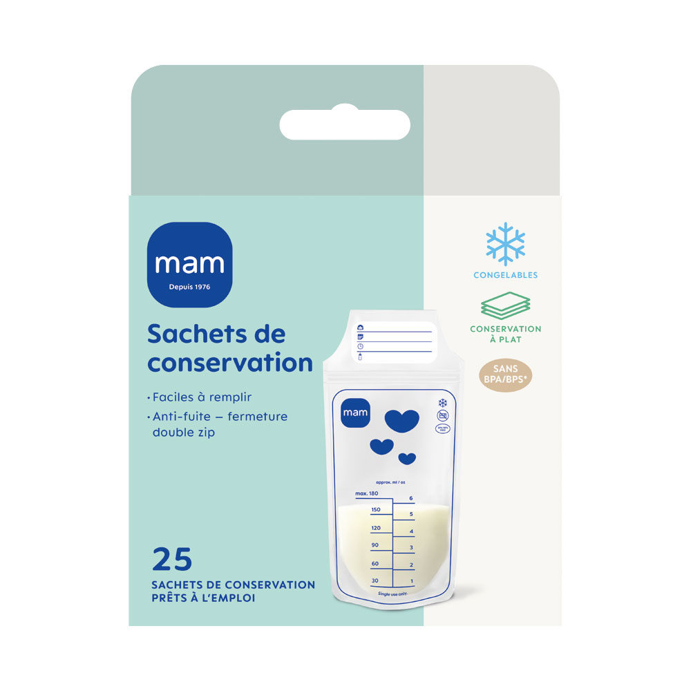 Mam Sacchetti di conservazione 180ml x25