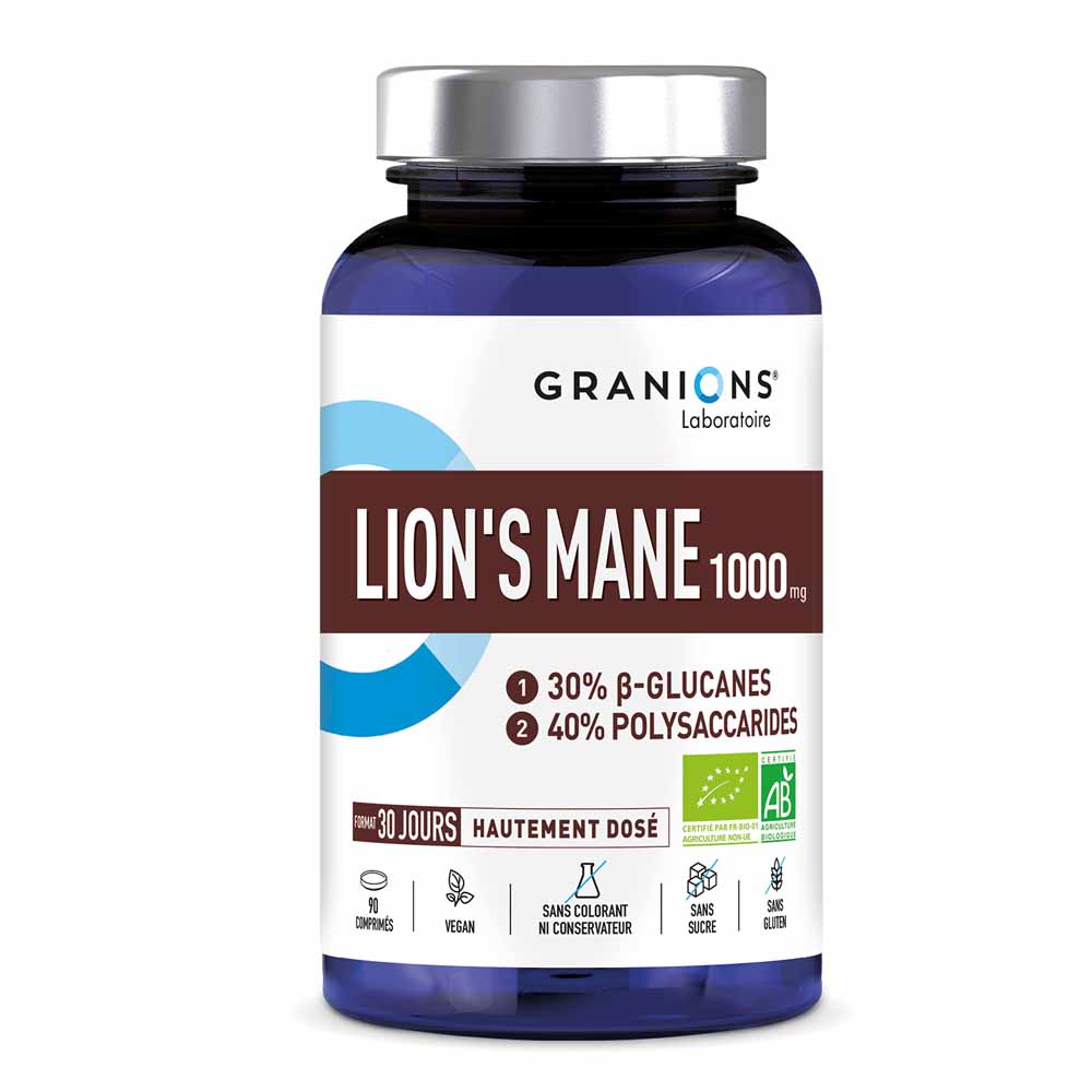 Granions Criniere di leone bio 1000 mg 90 compresse