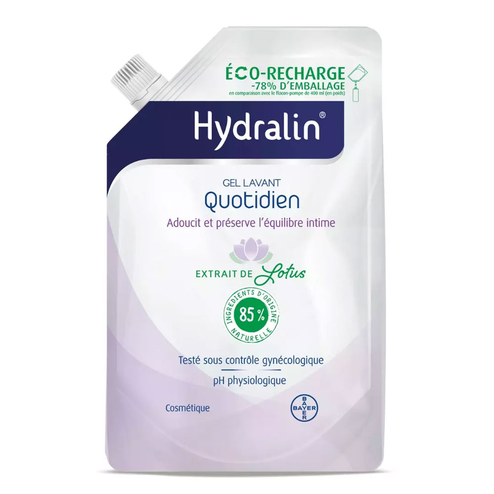 Hydralin Eco-ricarica Daily Cleansing Gel Ammorbidisce e preserva 400 ml