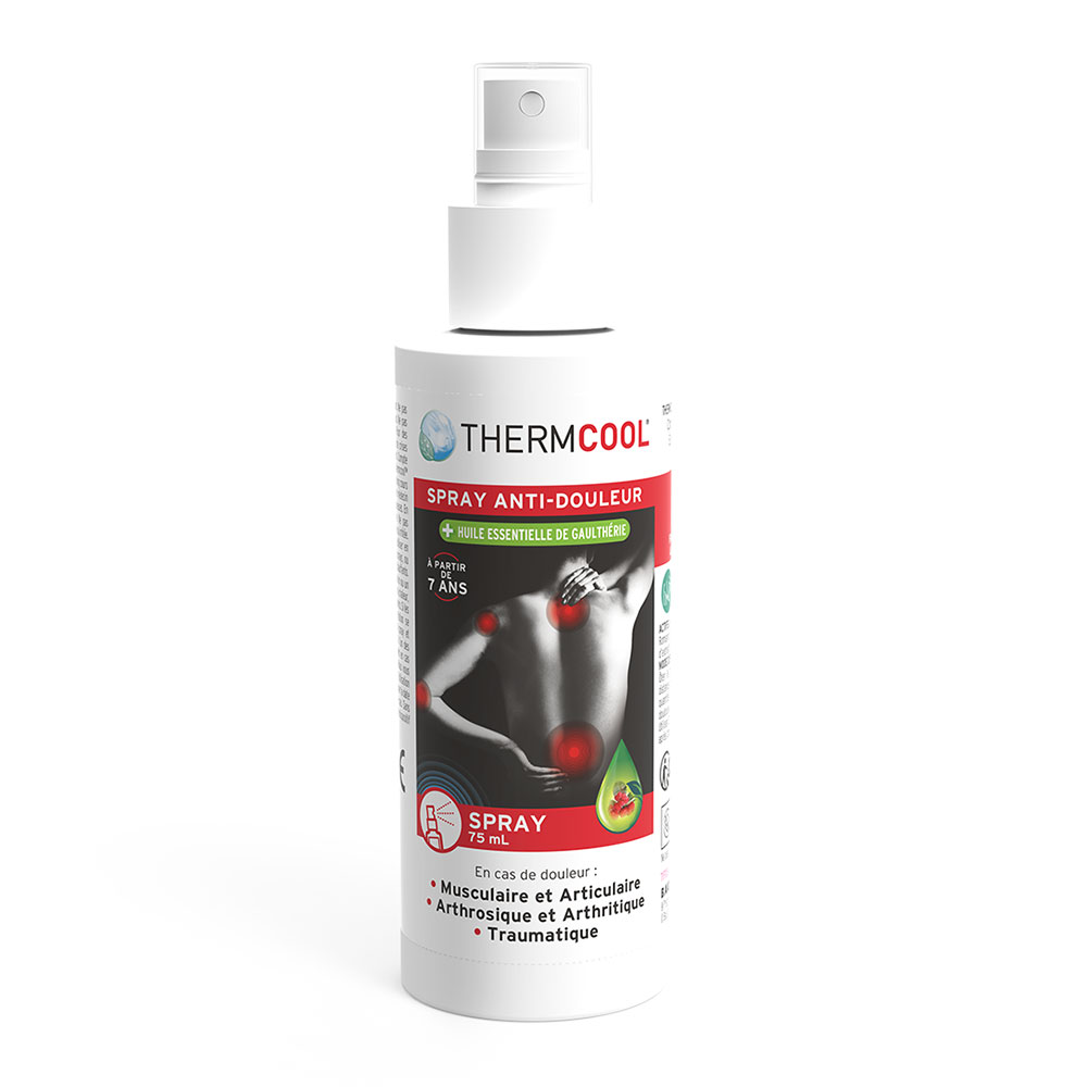 Bausch&Lomb Thermcool Spray Anti-Douleur A La Gaulthérie 75ml